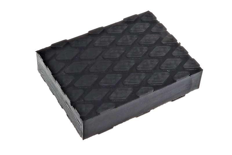 Doppelscherenhebebühne Gummiunterlage